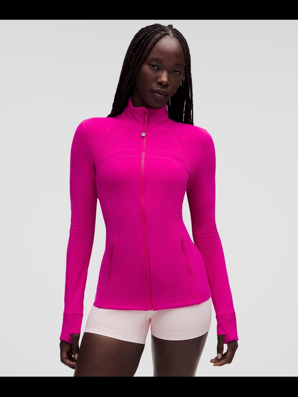 Lululemon Define Jacket Nulu Pink Flare Size 6 NWT